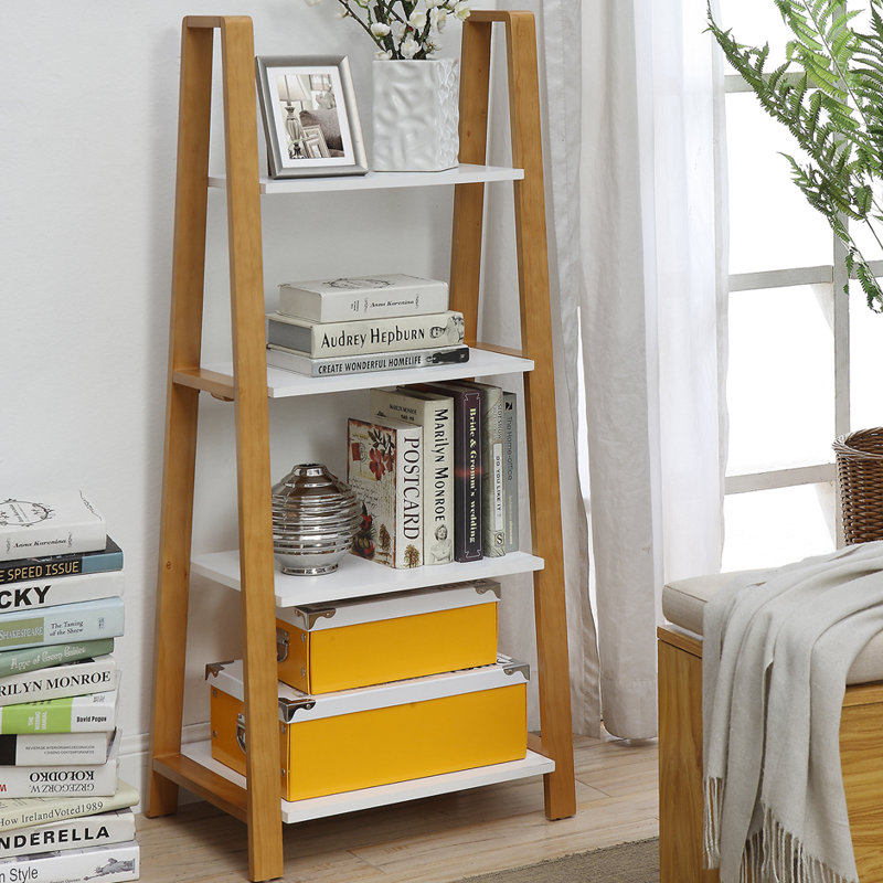 Ebern Designs Kammerer Ladder Bookcase & Reviews Wayfair